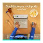 Mouse Sem Fio Logitech M196, Ambidestro Compacto, Bluetooth, Compatível com PC e Mac, Grafite - Imagem 8