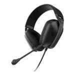 Headset PCYES Gamer Nyra Black Vulcan P2 3,5mm Driver 40mm Microfone Destacável HGNYBV
