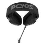 Headset PCYES Gamer Nyra Black Vulcan P2 3,5mm Driver 40mm Microfone Destacável HGNYBV - Imagem 3