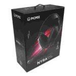 Headset PCYES Gamer Nyra Black Vulcan P2 3,5mm Driver 40mm Microfone Destacável HGNYBV - Imagem 5