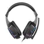 Fone De Ouvido Headset Gamer Vinik Guardian - Preto - LED Rainbow - Vkhsggdp - Imagem 5