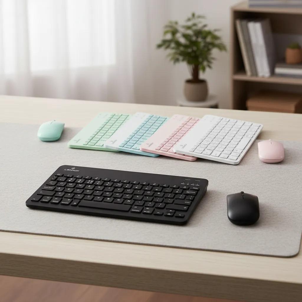 Kit Teclado E Mouse Bluetooth Lehmox Ley-176b - Imagem 2