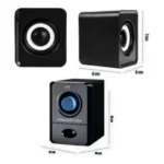 Caixa De Som 2.1 Bluetooth Ys-06 Com Subwoofer - Imagem 5