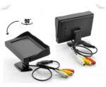 Tela Fixa Monitor Veicular 4.3 Vídeo Lcd Para 2 Câmeras - Imagem 2
