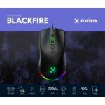 Mouse Gamer Fortrek Blackfire Rgb 7200 Dpi 7 Botões Usb - Imagem 2