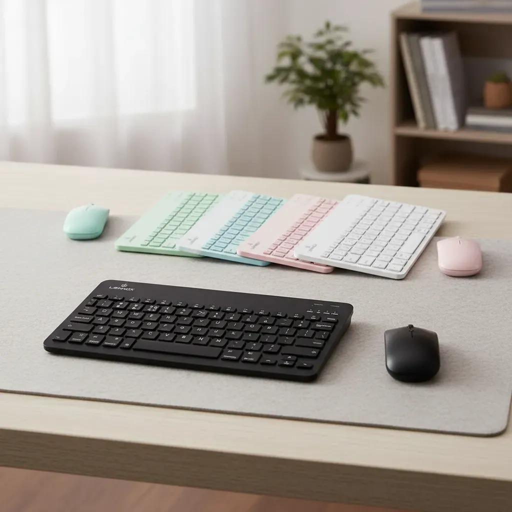 Kit Teclado E Mouse Bluetooth Lehmox Ley-176b - Imagem 5