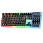 Teclado Membrana Gamer Lehmox Ley-2088 RGB Usb 1,5m Abnt2 - Ley-2088