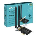 Placa Rede Pci-e Tp-link Tx50e Ax3000 Wi-fi 6 E Bluetooth 5