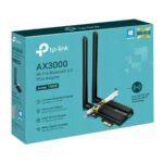 Placa Rede Pci-e Tp-link Tx50e Ax3000 Wi-fi 6 E Bluetooth 5 - Imagem 6