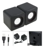 Caixa de Som Estéreo Hedmax 101Z Com Conexão P2 e USB - Imagem 2